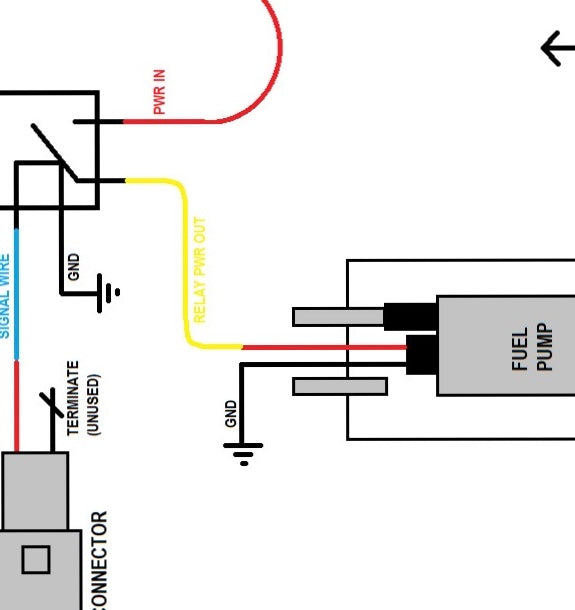 BFIS BF to FG Upgraded fuel pump wiring kit