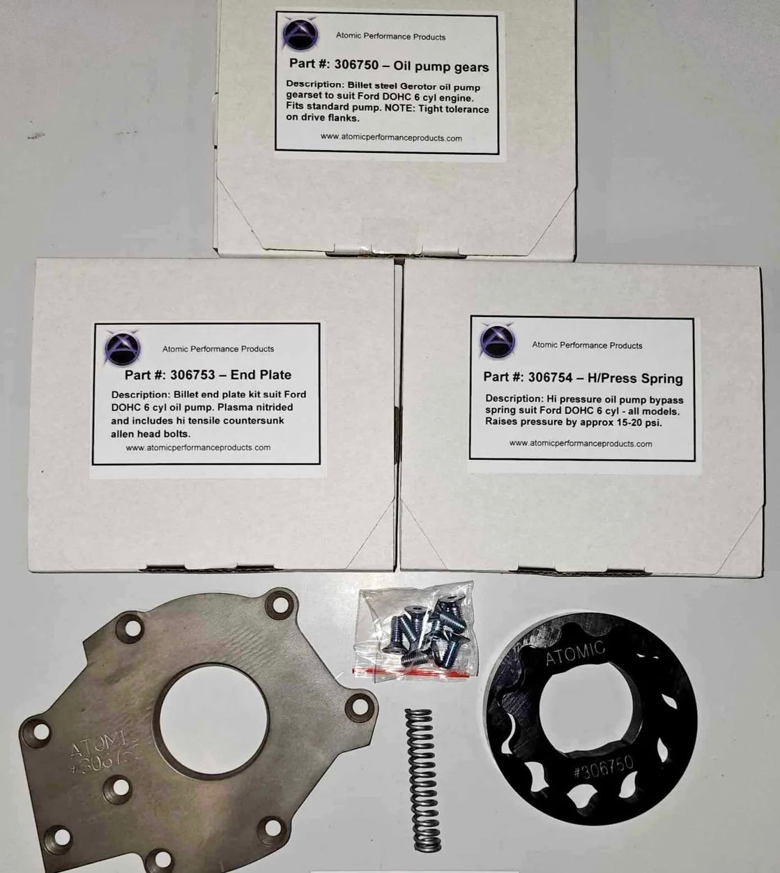 Atomic Oil Pump Combo Ford Barra 6