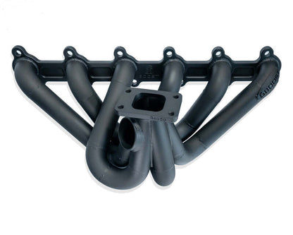 6Boost Exhaust Manifold, Ford EA-AU (SOHC) inc. (X Series), V-band(Garrett G25/30/35)/Nil to suit IWG