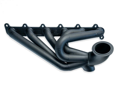 6Boost Exhaust Manifold, Ford (SOHC) X Series, Forward Position Pro Mod V-band(Precision PT76-85)/50 "FPPM"Single 50mm Wastegate Port "Sportsman" 3.805"