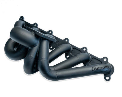 6Boost Exhaust Manifold, Ford Barra BA-FG, T4/60 'Divided Entry' Single 60mm Wastegate Port