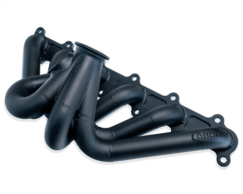 6Boost Exhaust Manifold, Ford Barra BA-FG + (X Series), V-band(Garrett G25/30/35)/50 Single 50mm Wastegate Port