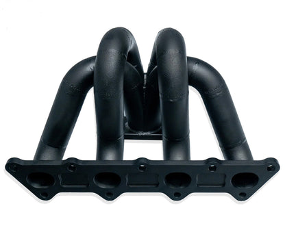 6Boost Exhaust Manifold, for Nissan FJ20, Low Mount V-band(Garrett G25/30/35)/Nil to suit IWG