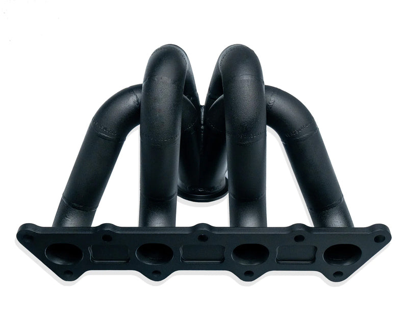 6Boost Exhaust Manifold, for Nissan FJ20, V-band(Garrett G25/30/35)/45 Single 45mm Wastegate Port