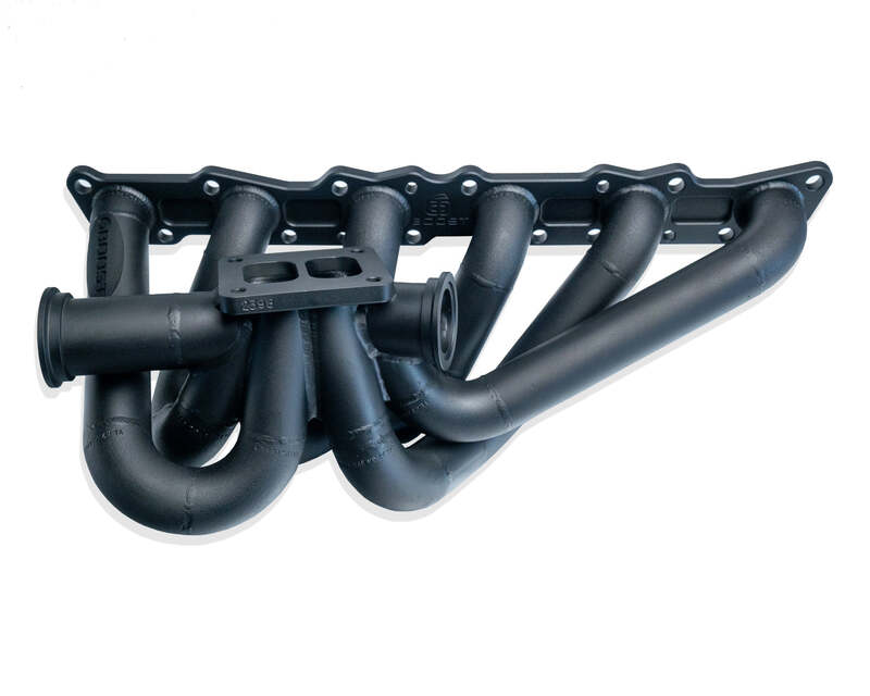 6Boost Exhaust Manifold, for Nissan RB20/25DET, T3/2x40 'Divided Entry' Twin 40mm Wastegate Ports