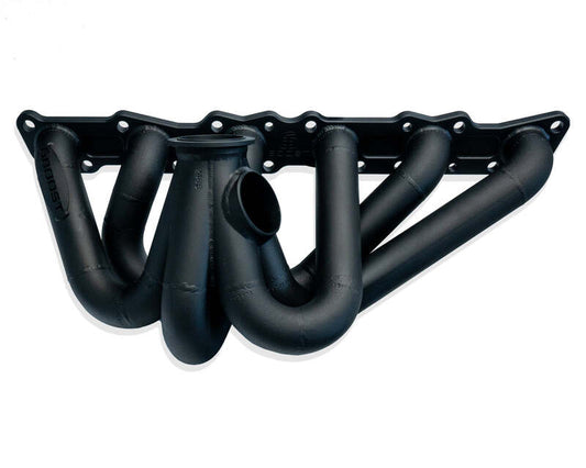 6Boost Exhaust Manifold, for Nissan RB26DET, V-band(Tial GT28/30/35)/50 Single 50mm Wastegate Port