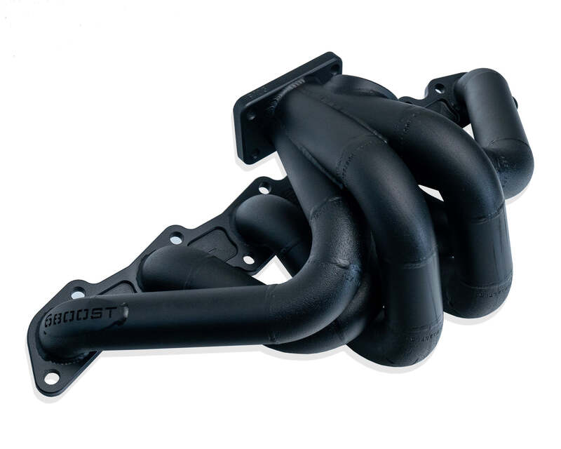 6Boost Exhaust Manifold, for Nissan RB30ET (SOHC), T3/50 'Open Entry' Single 50mm Wastegate Port