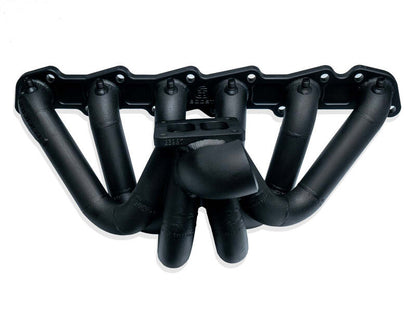 6Boost Exhaust Manifold, for Nissan RB30ET (SOHC), T3/50 'Divided Entry' Single 50mm Wastegate Port