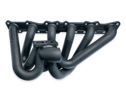 6Boost Exhaust Manifold, for Nissan RB25/30DET (DOHC), GT4/50 'Divided Entry' Single 50mm Wastegate Port "GT42/GT45/G42/G45/PT Sportsman"