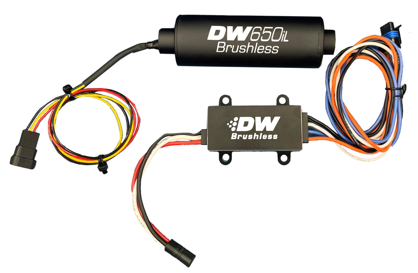 Deatschwerks DW650iL 650LPH Brushless In-Line Fuel Pump with PWM Controller