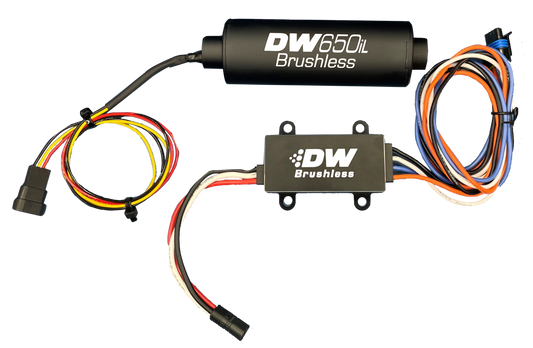 Deatschwerks DW650iL 650LPH Brushless In-Line Fuel Pump with PWM Controller