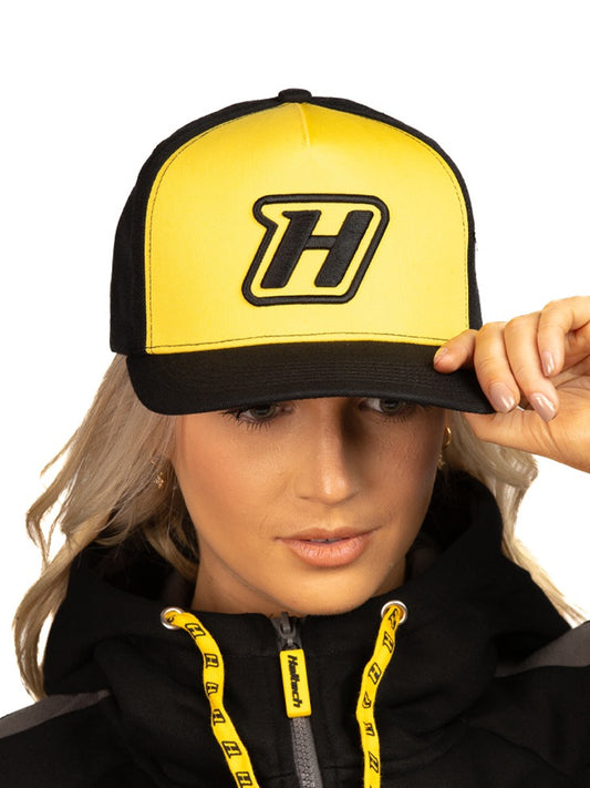 Haltech Snap Back Yellow with H Logo