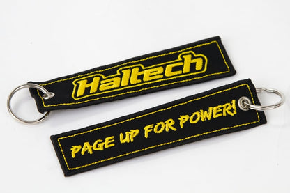 Haltech Fabric Keytag Black