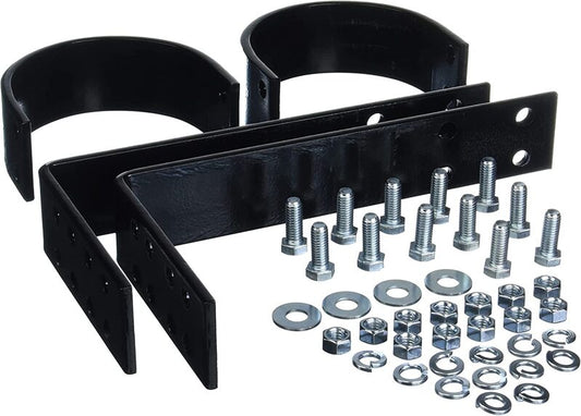 Proflow Driveshaft Safety Loop Kit, Tailshaft, Bolt-On, Steel, Black Plated, Universal, Each