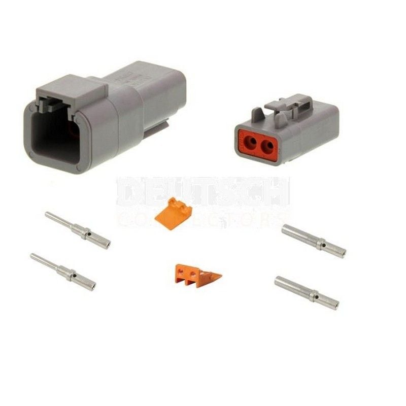 Deutsch DTP Connector Kit 2-Pin DTP2-5 Pack