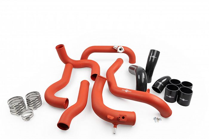 Next Gen Ranger Raptor intercooler piping kit - black Stage 2