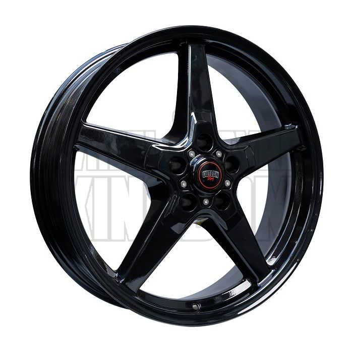 OUTLAW DRAG R5 18x5 - GLOSS BLACK