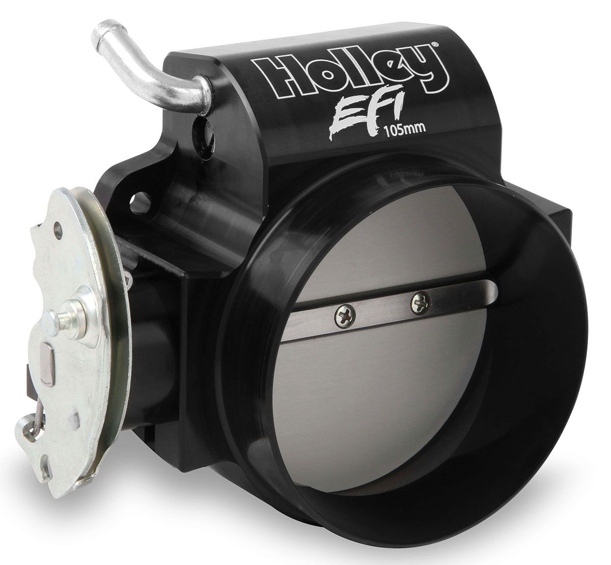 Billet LS Throttle Body Black 105mm With Low RPM Taper