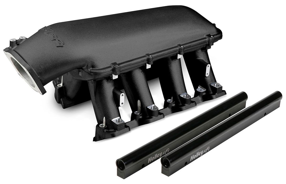 LS1/LS2/LS6 Hi-Ram Intake Manifold - Black Holley