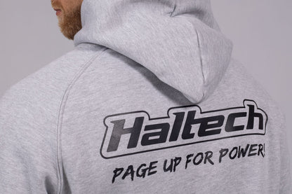 Haltech "Classic" Hoodie Grey