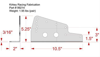 Aluminium Floor Seat Mount Brackets For 16, 38, 41, 55, 65, 70 & 71 Series Seats