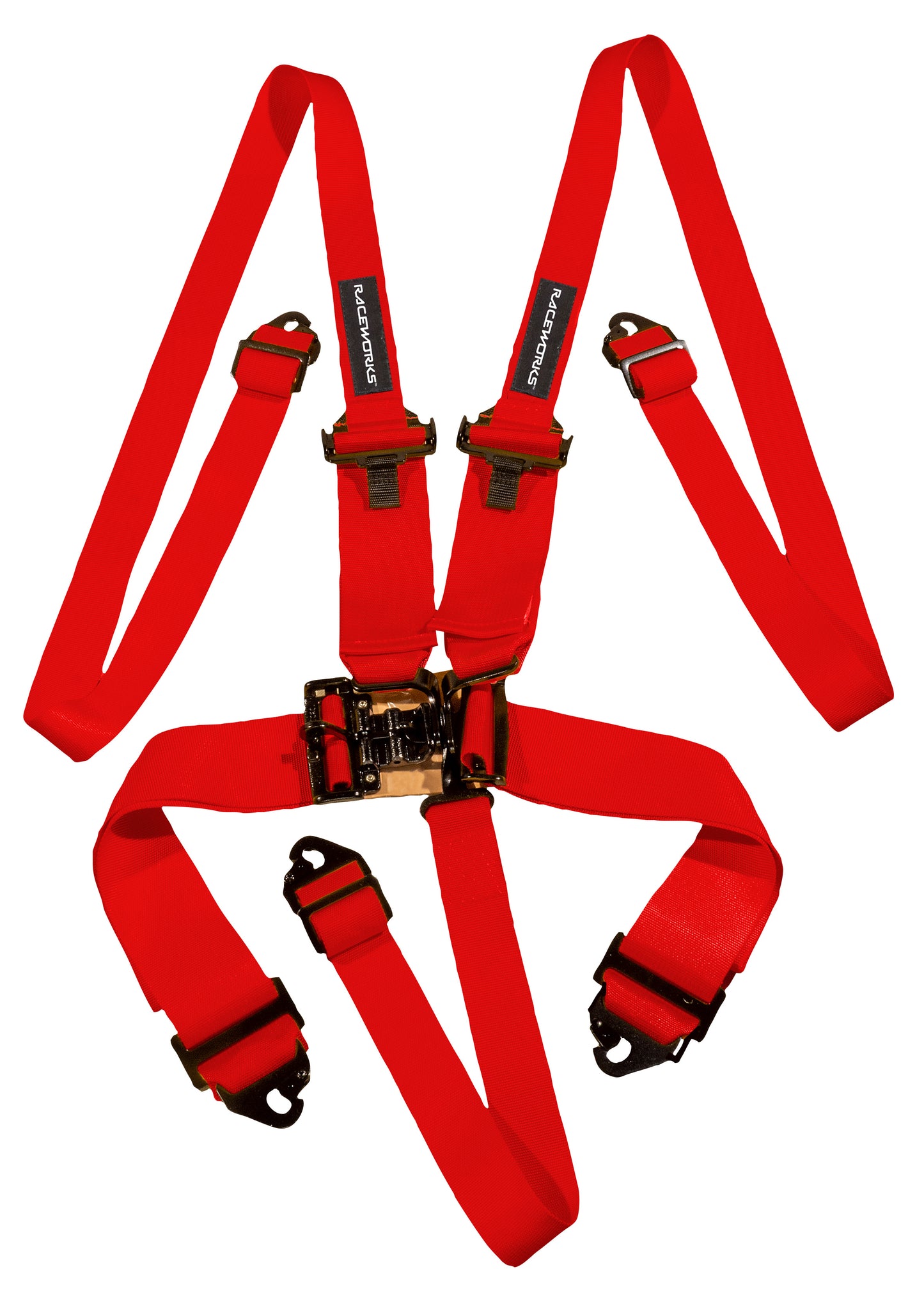 5POINT LATCH & LINK HARNESS, SFI APPROVED, HANS 2-3IN BELTS