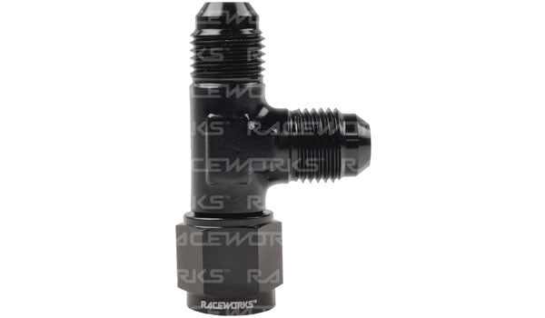 Raceworks AN Male Flare with Swivel On Run